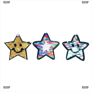 TPXCKZ Miếng Vá Dạng Hạt Ngôi Sao Năm Cánh Có Thể Đảo Ngược Thay Đổi Màu Sắc