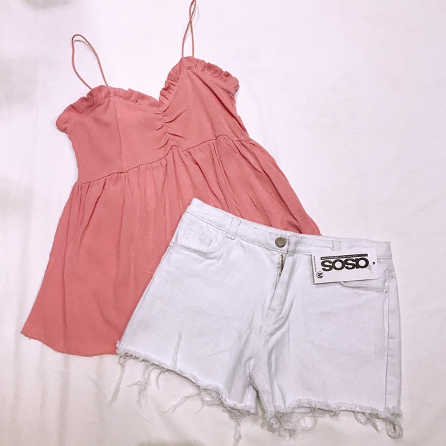 Áo 2 dây sợi bún