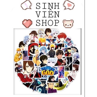 Sticker anime Tower of God hoạt hình 50 miếng