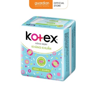 Băng vệ sinh Kotex hằng ngày hương tự nhiên 40 miếng