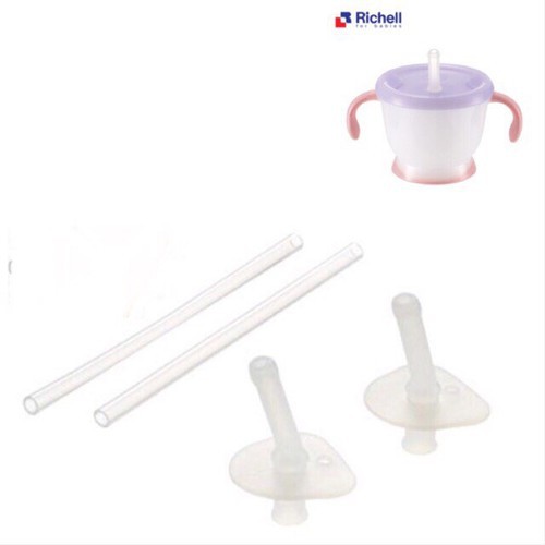 Ống hút thay thế cốc tập uống 3 giai đoạn S1 Richell