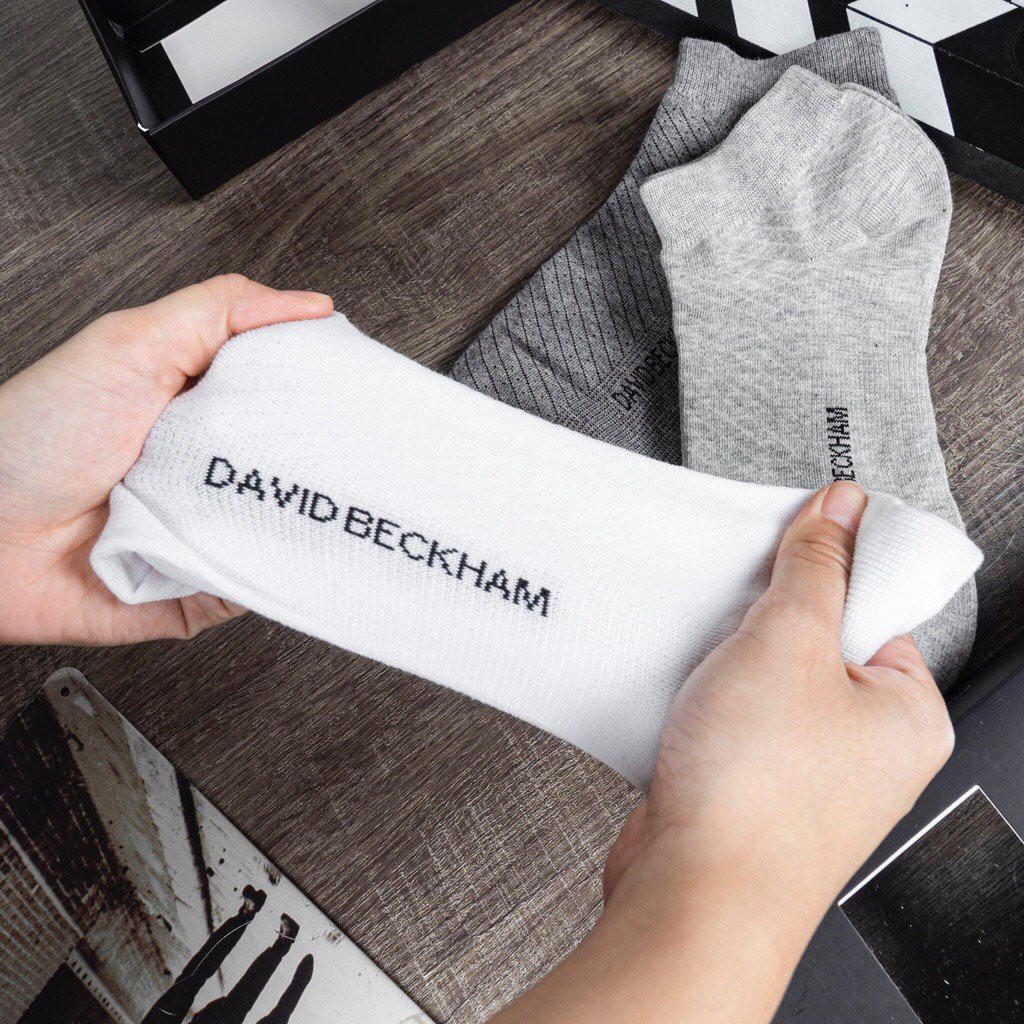 Tất Vớ HM David Beckham Cổ Ngắn - Tất Nam cao cấp hàng VNXK - Chất Cotton Chống Hôi Chân (1 đôi)