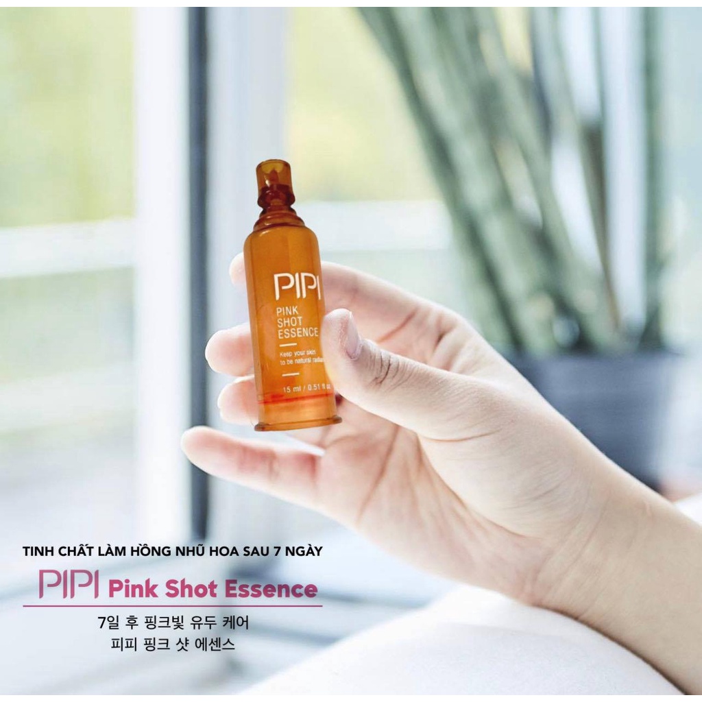 TINH CHẤT LÀM HỒNG NHŨ HOA PIPI PINK SHOT ESSENCE GENIE 15ML CHÍNH HÃNG - 10222