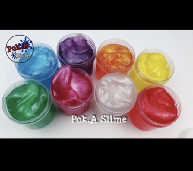 Slime Metallic Rainbow - bộ 3/ trọn bộ 8