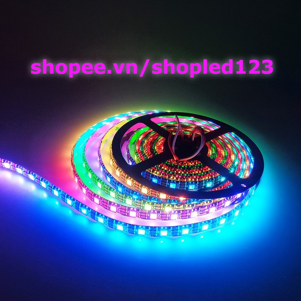 Dây Đèn led WS2812B ARGB ws2812 dài 5M 60Led/1m