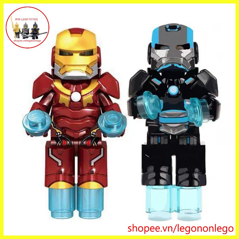 MInifigure siêu anh hùng lego Marvel nhân vật Iron Man giáp công nghệ cao MG