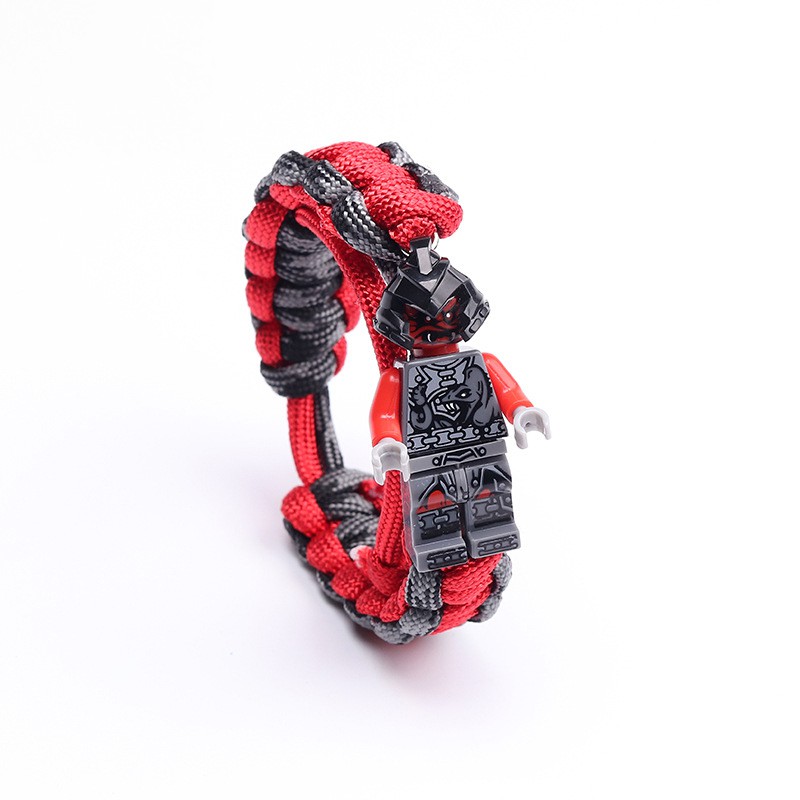 Vòng tay paracord Minifigures nhân vật Non LE.GO PUBG Ninjago tuyệt đẹp -Đồ chơi Lắp ghép Xếp hình Mô hình Mini Iron man | BigBuy360 - bigbuy360.vn