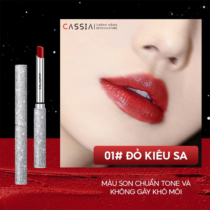 Set son thỏi lì ánh bạc điêu khắc 4 cây dưỡng môi lâu trôi, Set son nội địa trung mịn mượt như nhung, 4 màu nồng cháy