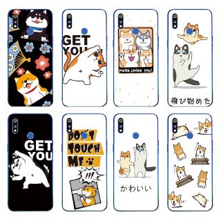 Ốp lưng in họa tiết mèo hoạt hình dành cho điện thoại OPPO Realme 3 OPPO A7 2018