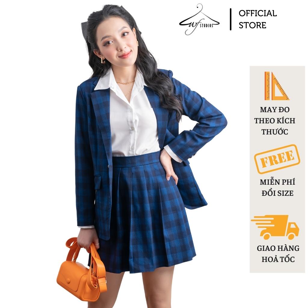 Áo khoác blazer, áo vest nữ kiểu Hàn Quốc tay dài, chất vải đẹp, nhiều màu Blz04 - Thời trang công sở WFstudios