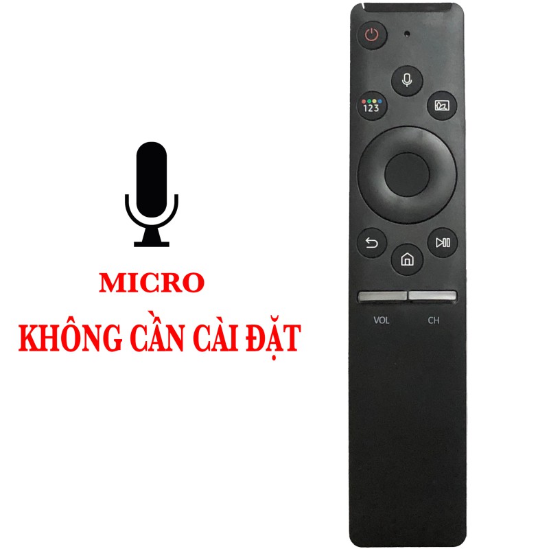 Remote điều khiển tivi SAMSUNG chính hãng có micro điều khiển bằng giọng nói. Bảo hành 2 năm