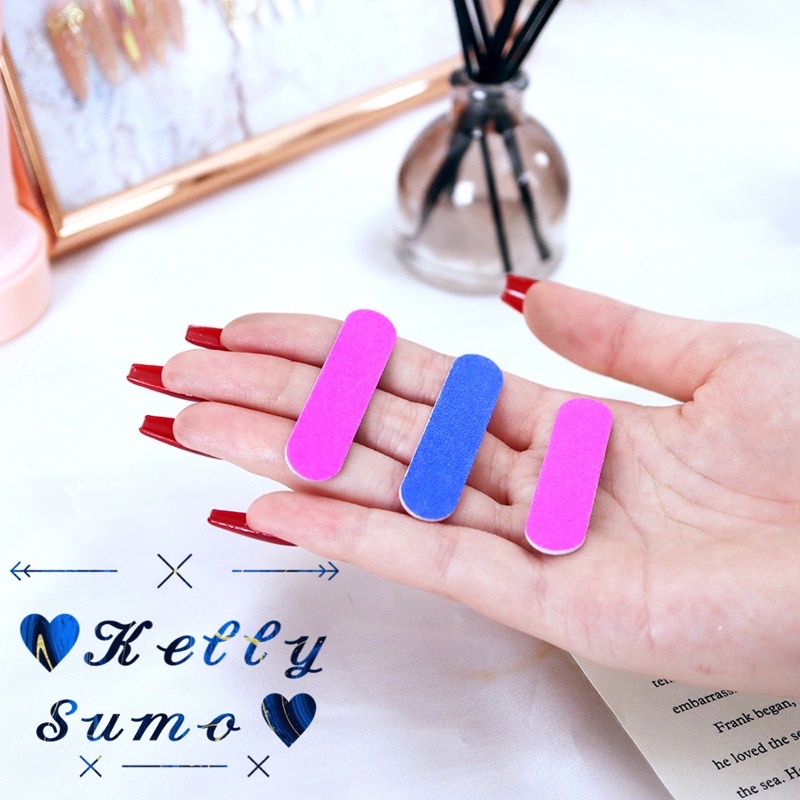 Combo 10 Dũa móng tay mini siêu tiện dụng