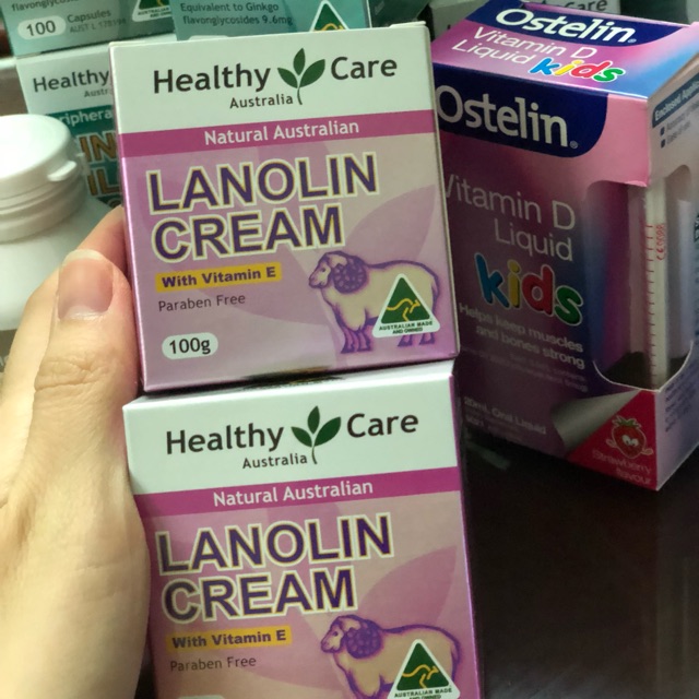 Kem dưỡng da chống lão hóa nhau thai cừu Lanolin Cream của Úc loại 100g