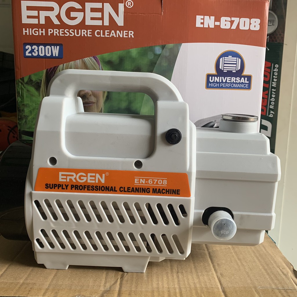 Máy Rửa Xe Ergen  Công Suất 2300W - Áp Lực 120 Bar - Moto Từ 100% Dây Đồng