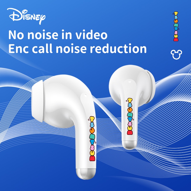 Tai nghe Bluetooth không dây Etronik Disney F6 Tai nghe trò chơi in-Ear Disney TWS Tai nghe Bluetooth Loto Giảm tiếng ồn thông minh Winnie dành cho Android iOS Bluetooth 5.1