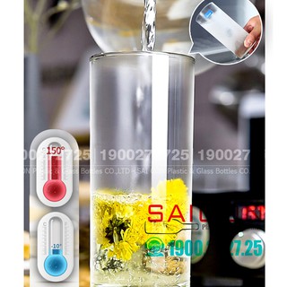 Ly Thủy Tinh Ocean Chia Vạch Top Drink 625 ml | OCEB.00322 , Nhập khẩu Thái Lan