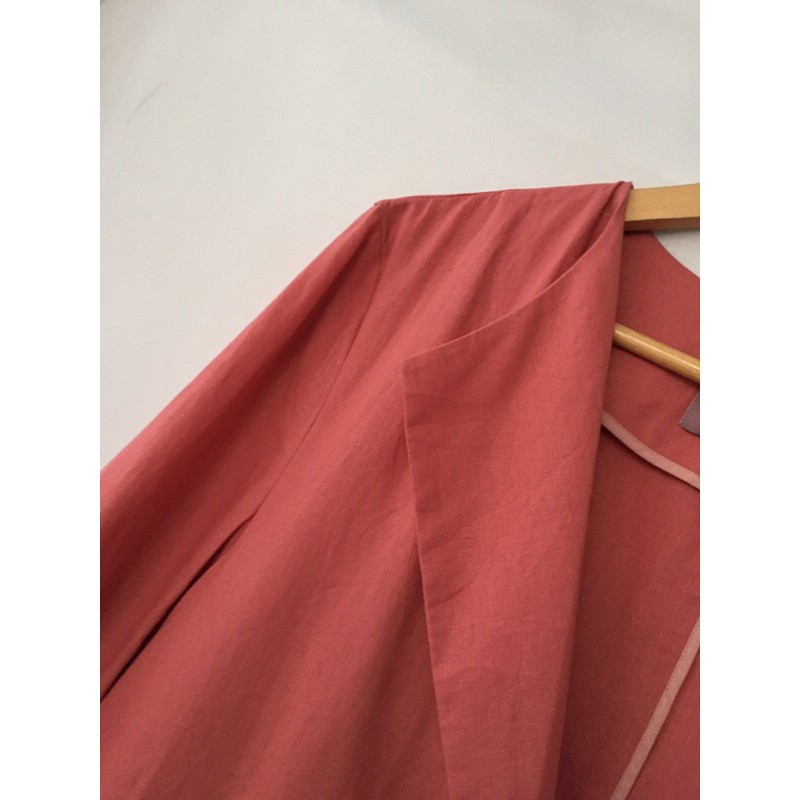 Blazer Korea chất Linen màu siêu xinh