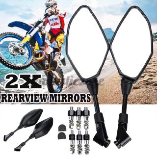 Cặp Gương Chiếu Hậu Cho Xe Mô Tô Yamaha Mt-03 Mt-07 Mt-09 Mt-10 Fz07 09