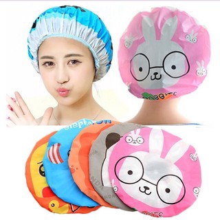 GIÁ SỈ - Mũ trùm đầu khi tắm - chống nước Mũ chụp đầu tránh ướt tóc khi tắm cho bạn gái