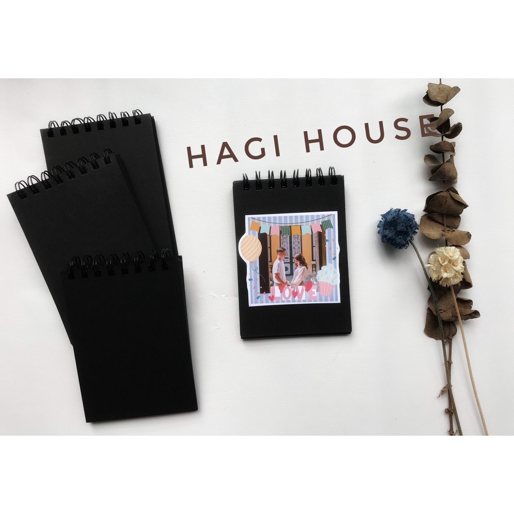 Sổ dán ảnh 6x9, 30 trang, album mini lưu giữ kỷ niệm