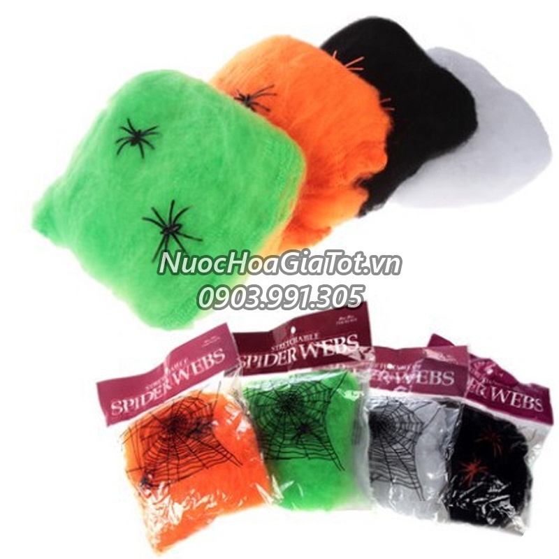 Phụ kiện Mạng Nhện Trang Trí Halloween