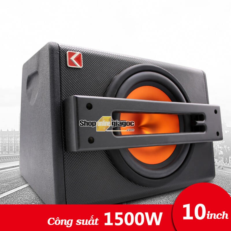 Loa Sub Hơi Siêu Trầm 10 Inch 1500W 20Hz-250Hz K-E10