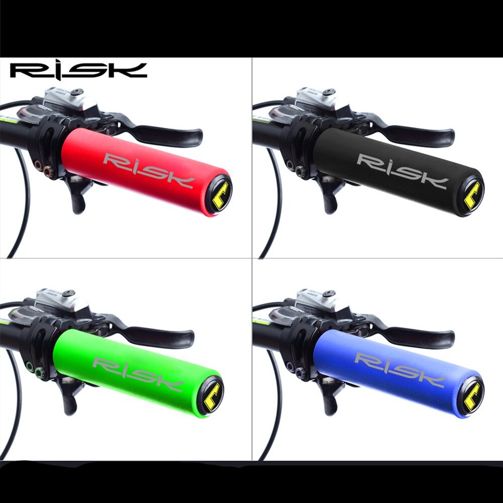 Set 2 Bọc Tay Cầm Xe Đạp Bằng Silicon Mềm Mại Chống Trượt Siêu Nhẹ