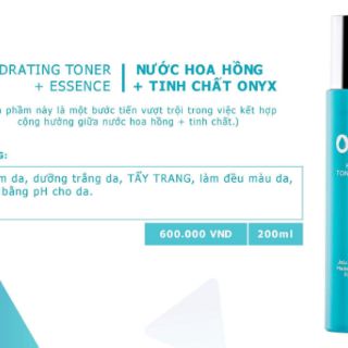 Toner+Essence ONYX(nước hoa hồng +tinh chất Onyx)