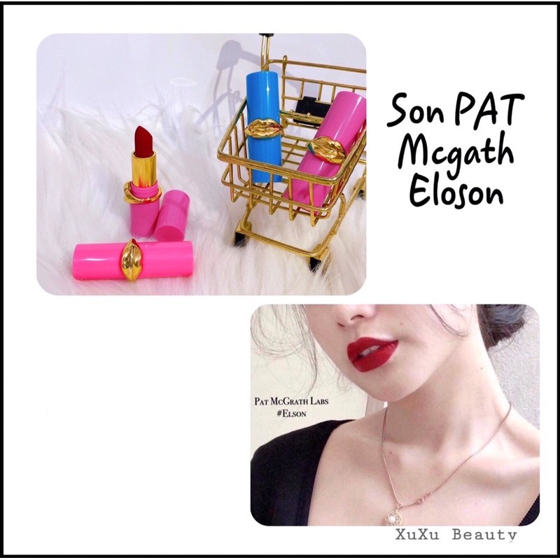 Son Pat McGrath 028 Elson Đỏ Thuần Mini