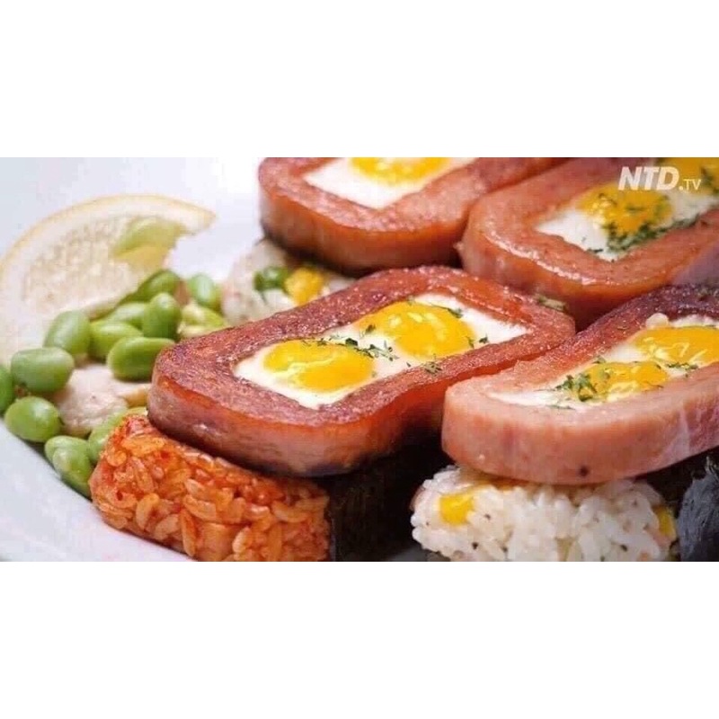 Thịt Hộp Spam của Mỹ cực ngon luôn