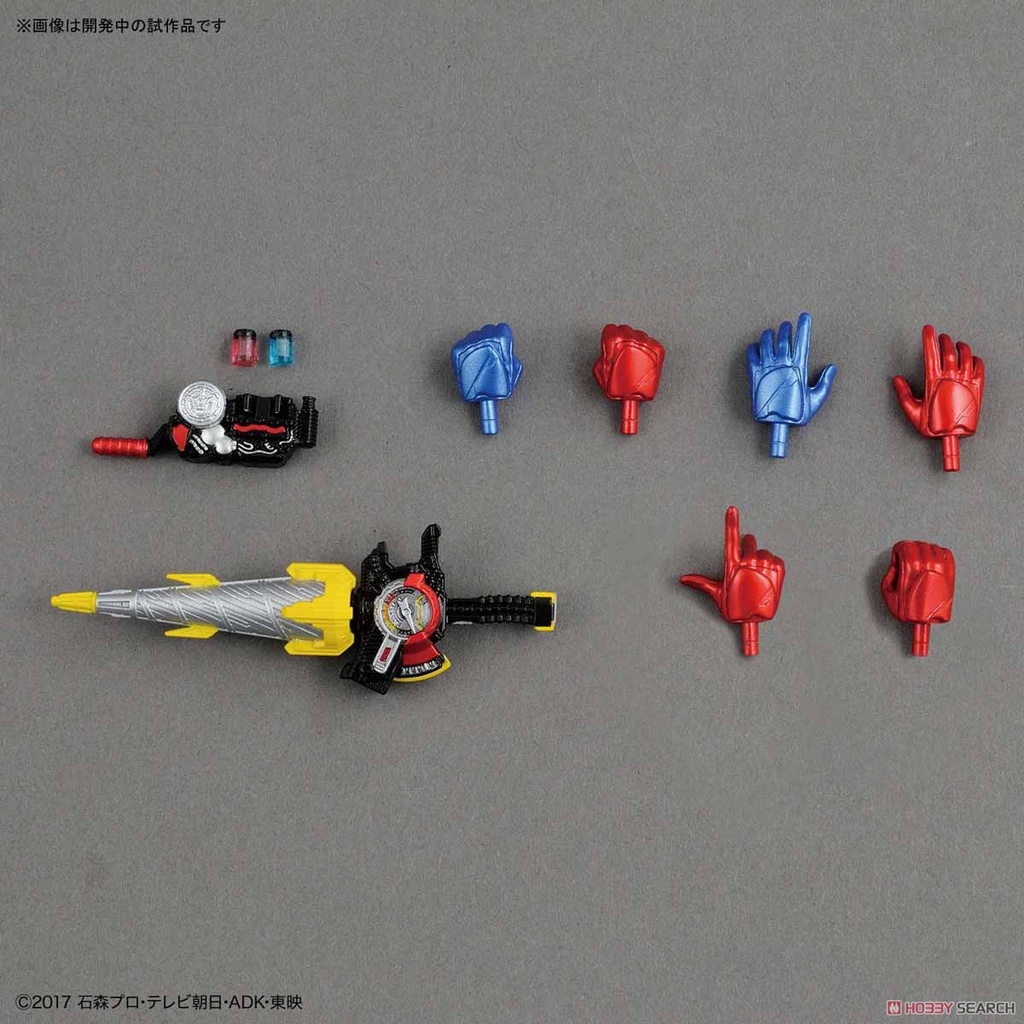 Mô Hình Lắp Ráp Figure-rise Standard Kamen Rider Build Rabbit Tank Form (tặng kèm base)