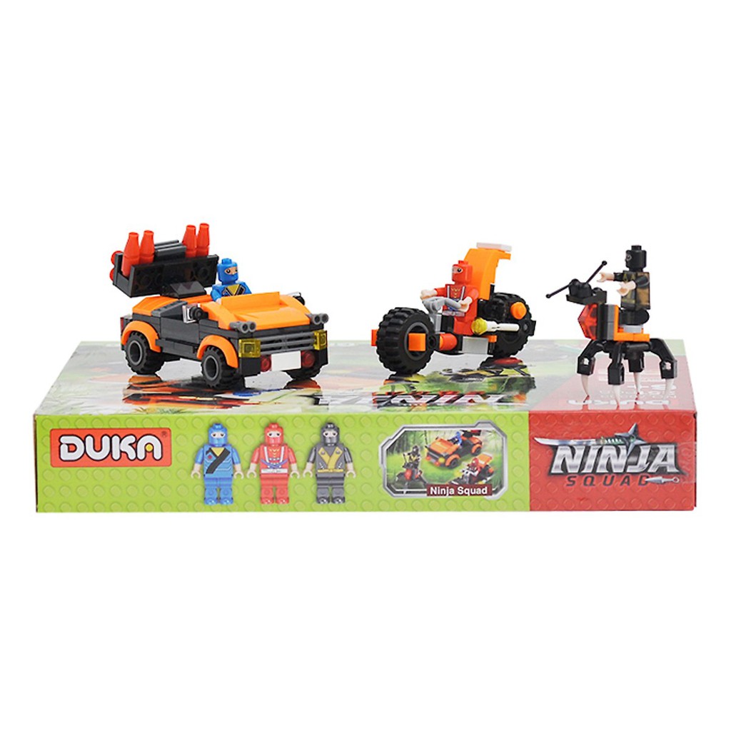 Đồ chơi ghép hình Duka – Chiến binh Ninja-NO.70303