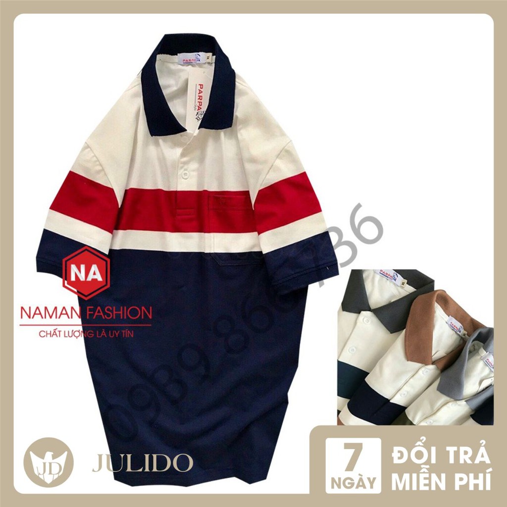 Áo polo nam có túi thun cao cấp from chuẩn thiết kế phong cách sang trọng dành cho Ba | BigBuy360 - bigbuy360.vn