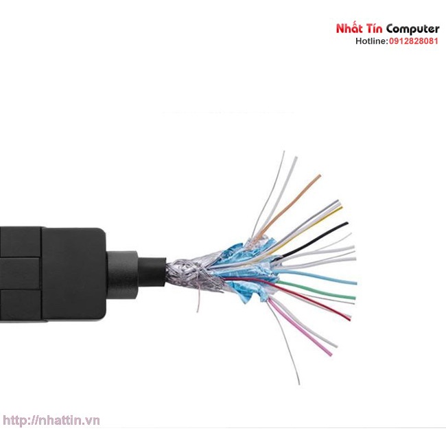 Cáp HDMI 2m đầu xoay 180 độ hỗ trợ full HD 4Kx2K chính hãng Ugreen 10126