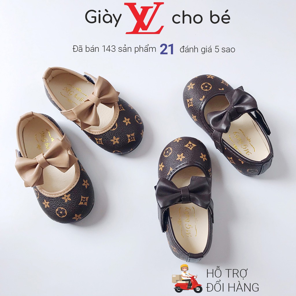 Giầy Búp Bê Công Chúa 1989KIDS Cho Bé Gái Sang Chảnh Size 21-25