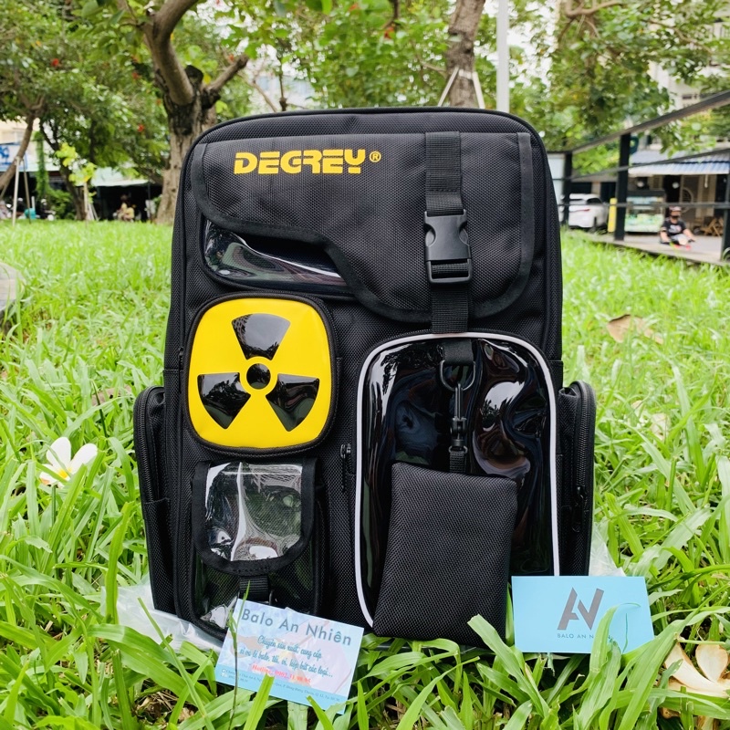 Balo Local Brand DEGREY Hạt Nhân Đi Học, Đi Chơi Thời Trang Chống Thấm (Chuẩn Cao Cấp) (Full Tag Và Giấy Thơm)