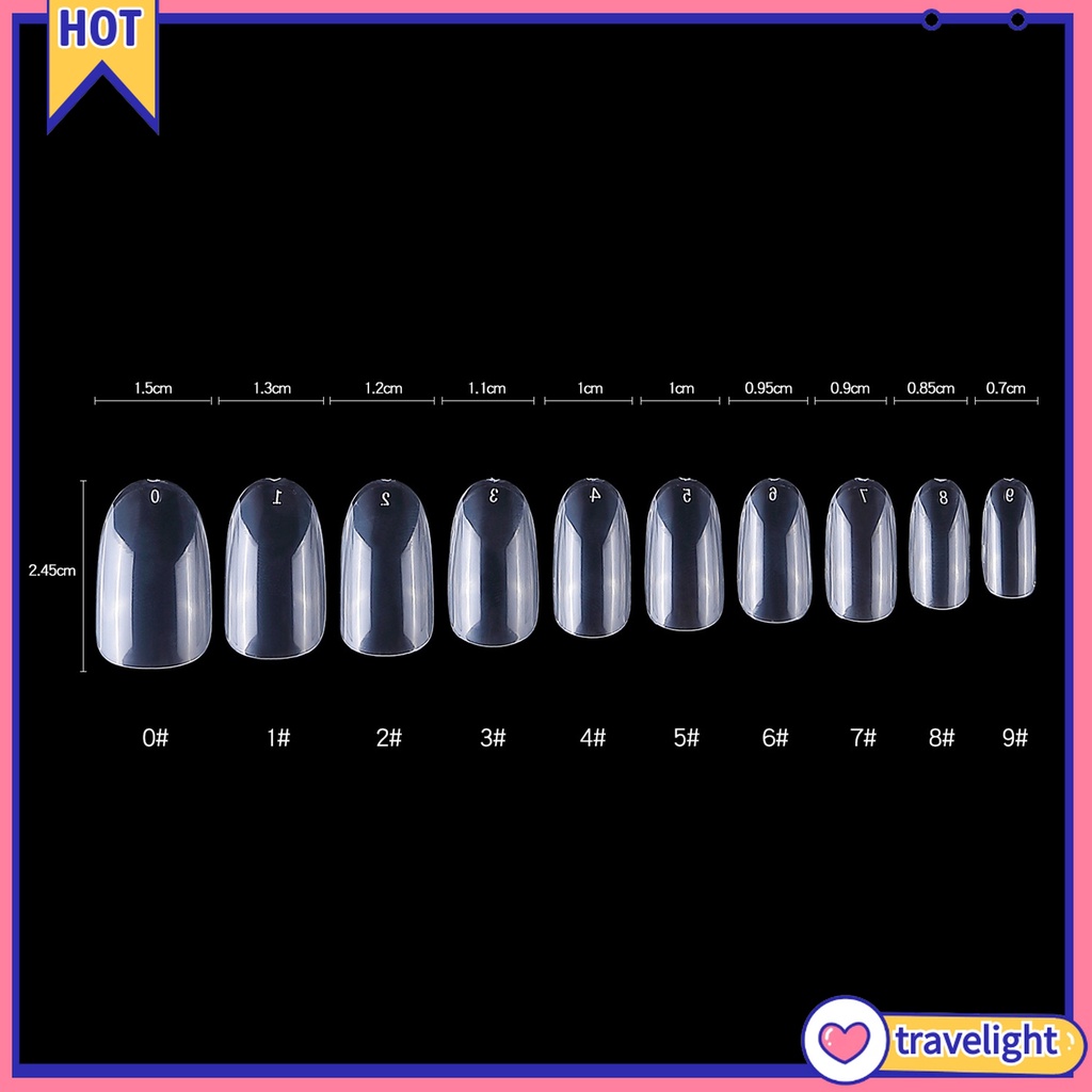 Hộp 500 Móng Tay Giả