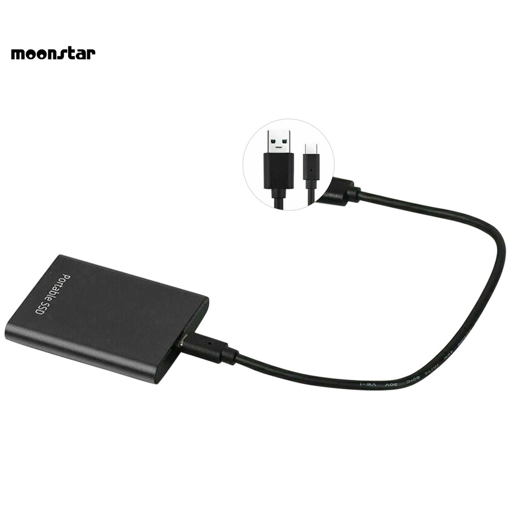 Ổ đĩa cứng rời siêu mỏng 500G 1T 2 T dễ dàng mang theo Type C SSD cho PC