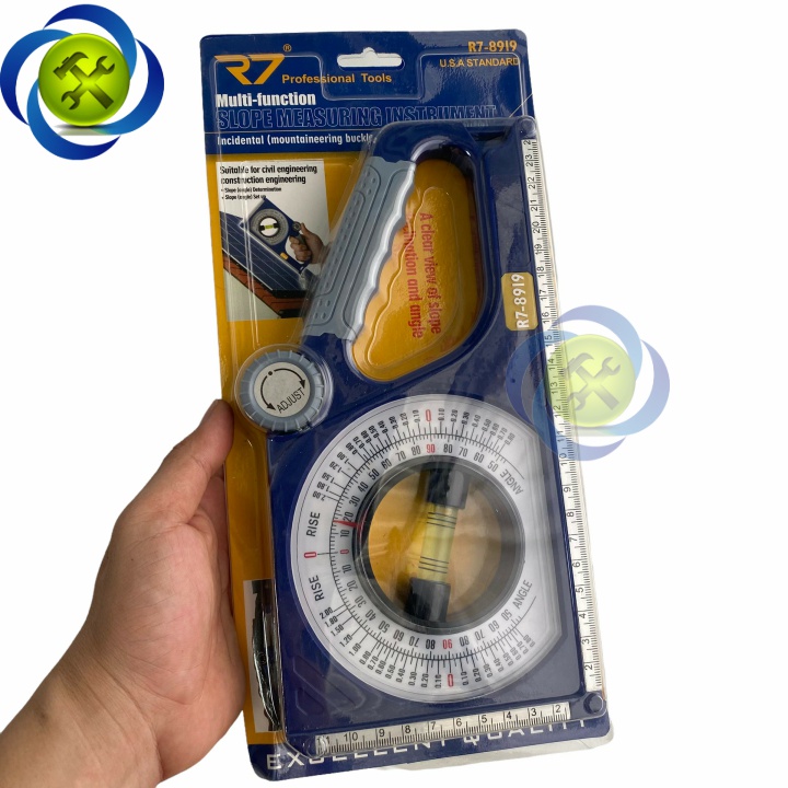 Thước thủy đo độ nghiêng R7-8919 dài 250mm