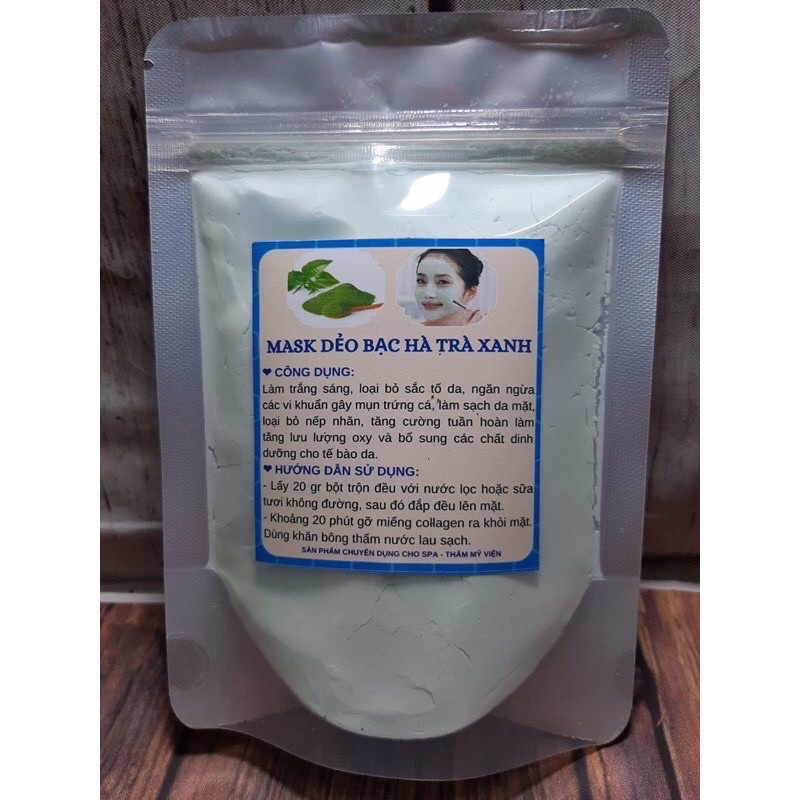 Mặt nạ dẻo Bạc hà trà xanh