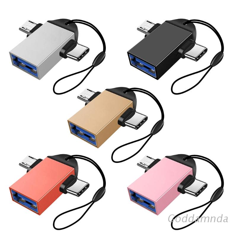 Cáp chuyển đổi dữ liệu USB 3.0 sang TYPEC OTG 2 trong 1