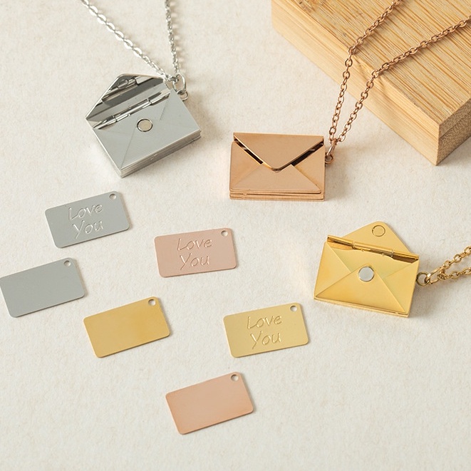 Dây chuyền CDE Fingers Print Letter Pendant CDE6029 - Khắc tên theo yêu cầu