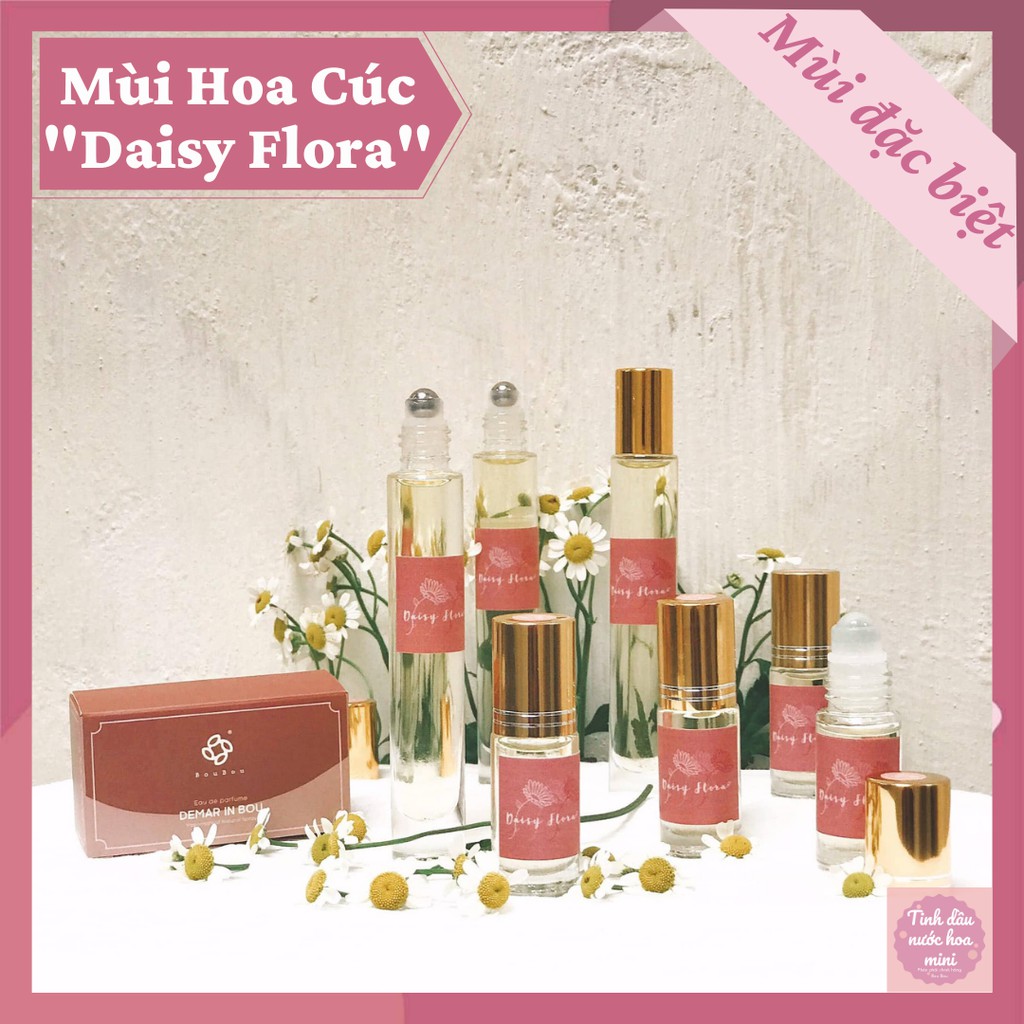 Tinh dầu nước hoa mùi Hoa Cúc - Daisy Flora | Tinh dầu nước hoa mini - Nước hoa giá rẻ