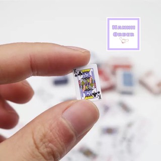 Bộ bài mini 54 lá size 1.5*1cm