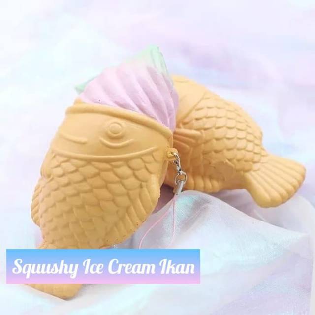 Đồ Chơi Squishy Hình Cây Kem Ốc Quế