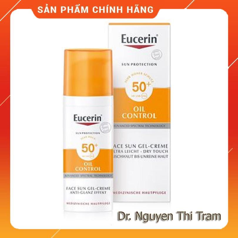 Kem chống nắng cho da nhờn mụn Eucerin Sun Gel-Cream Dry Touch Oil Control SPF50+ 50ml