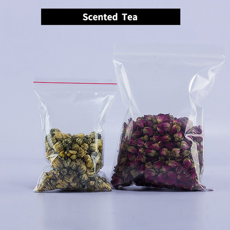 Set 100 Túi Nhựa Trong Suốt Hút Chân Không Đựng Thực Phẩm