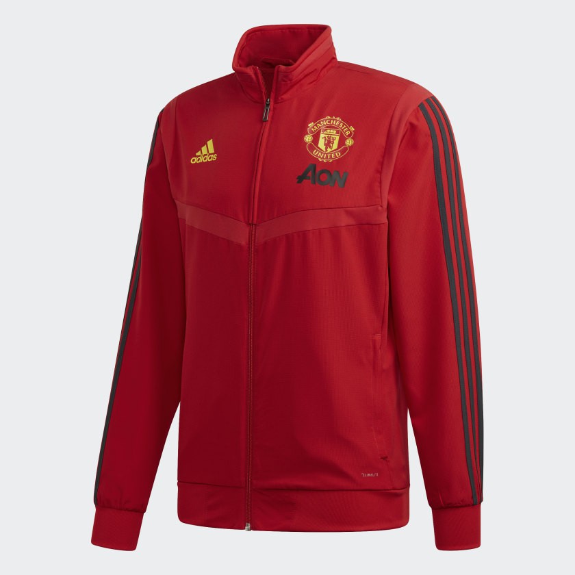 Áo khoác training đỏ CLB Manchester United 2019/2020 hàng chính hãng size L Âu