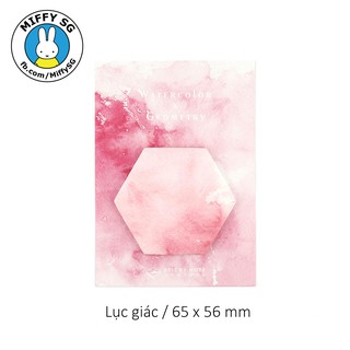Giấy Note/ Ghi Chú chủ đề MÀU NƯỚC