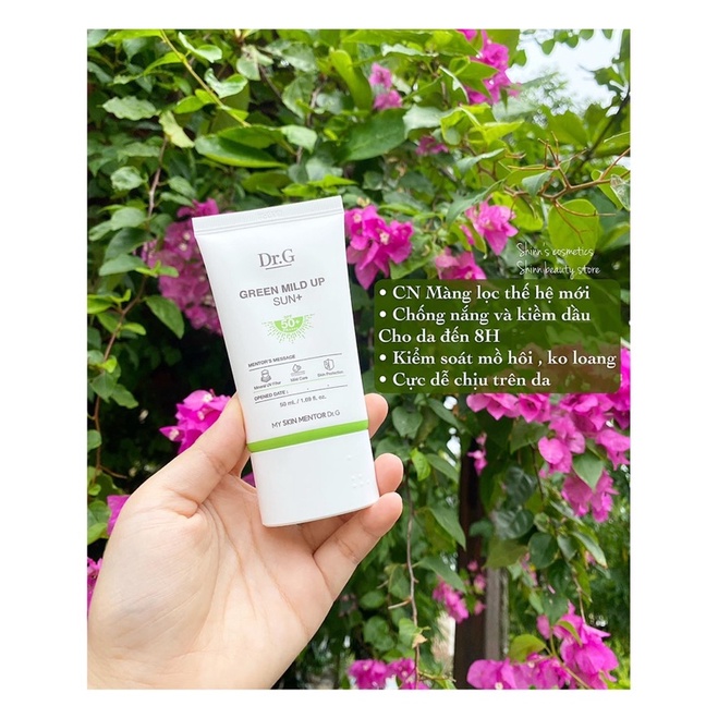 Kem chống nắng DR.G Green Mild Up Sun 50ml